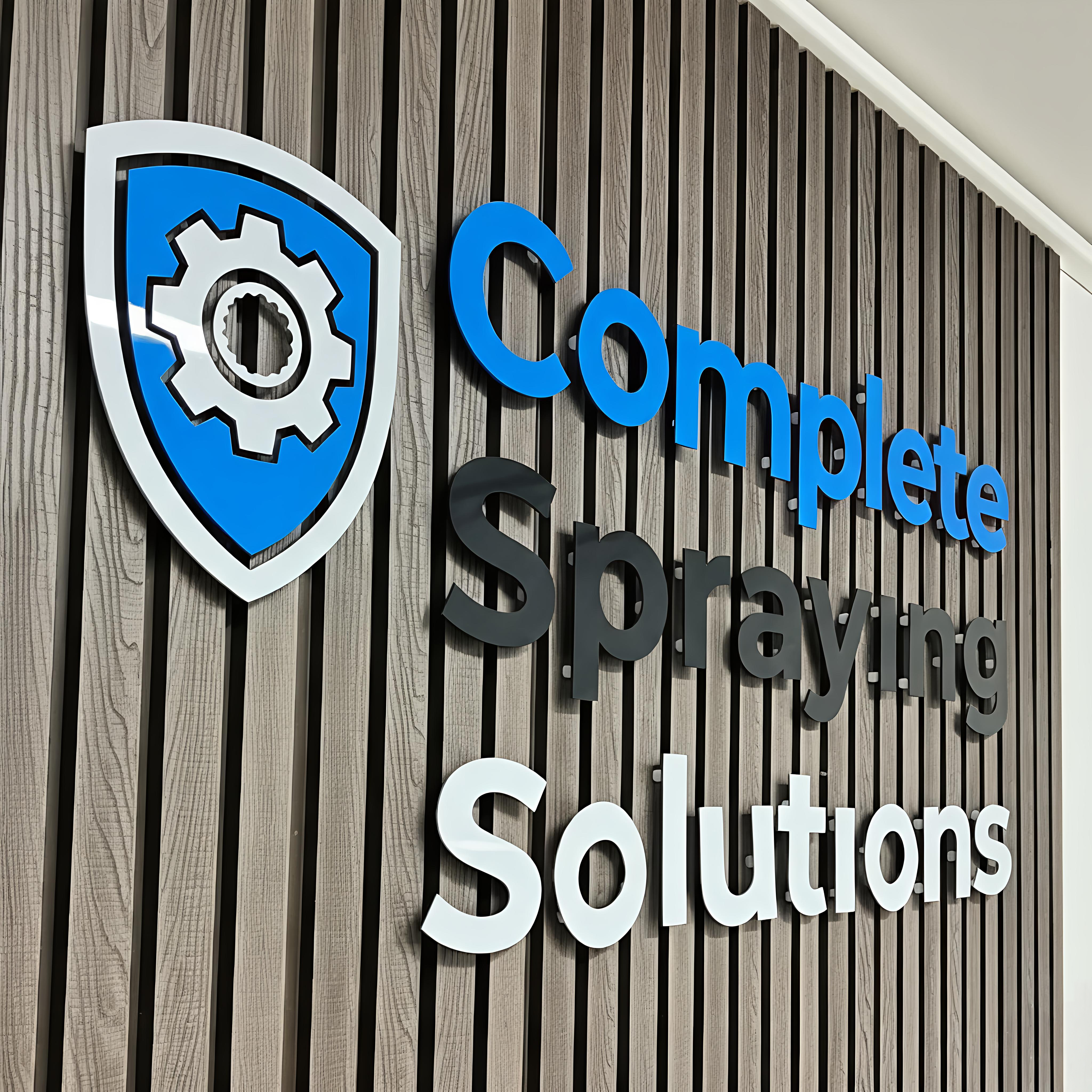 Logo Acrylic Sign for Reception 